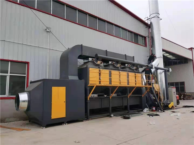 陕西华尼智能包装有限公司催化燃烧处理设备项目